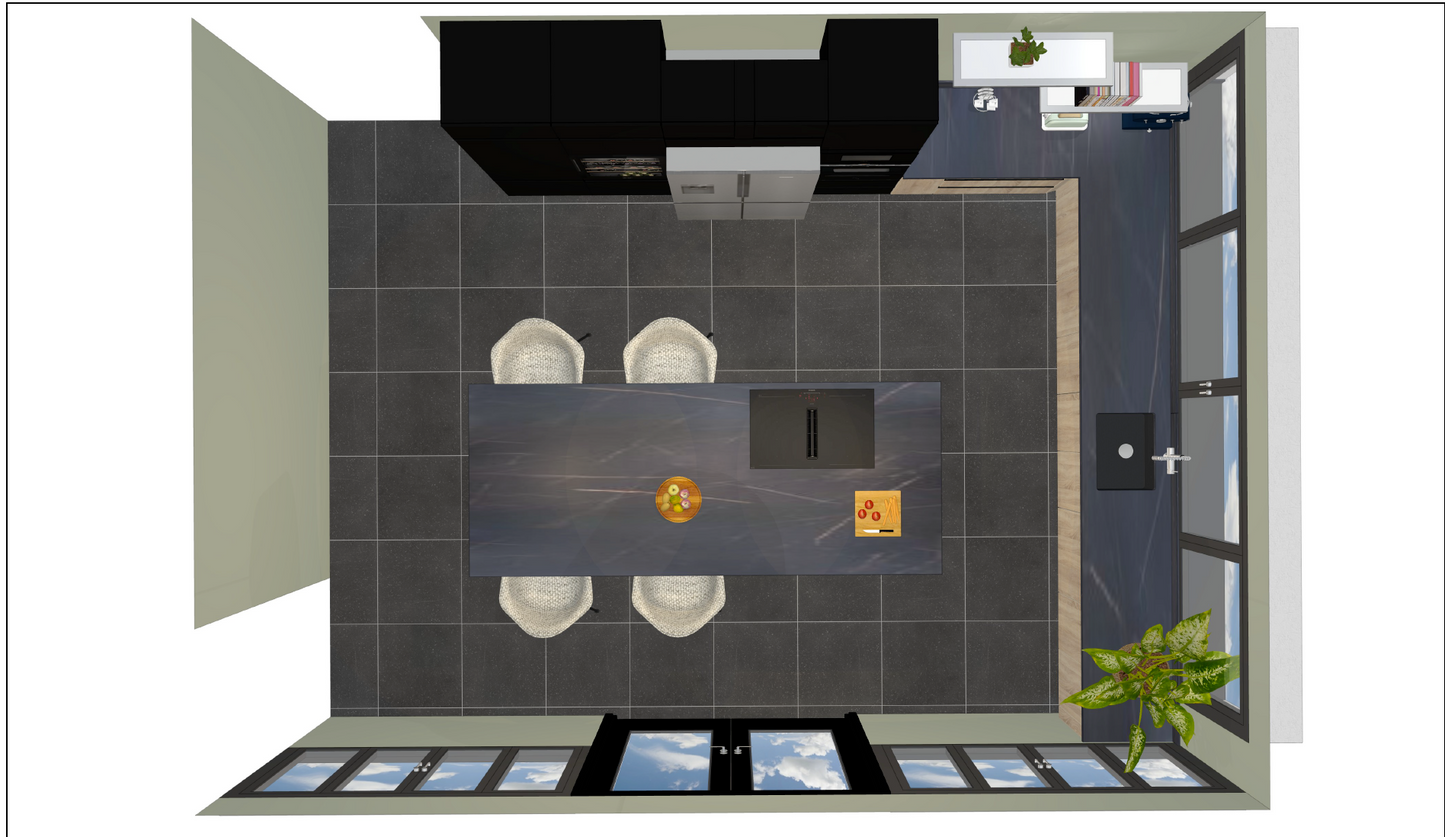 PLAN DE CUISINE ÉQUIPÉE – BRONZE (99 €)